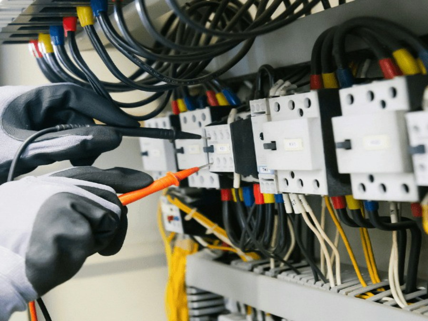 Electrical control panel inspection workflow